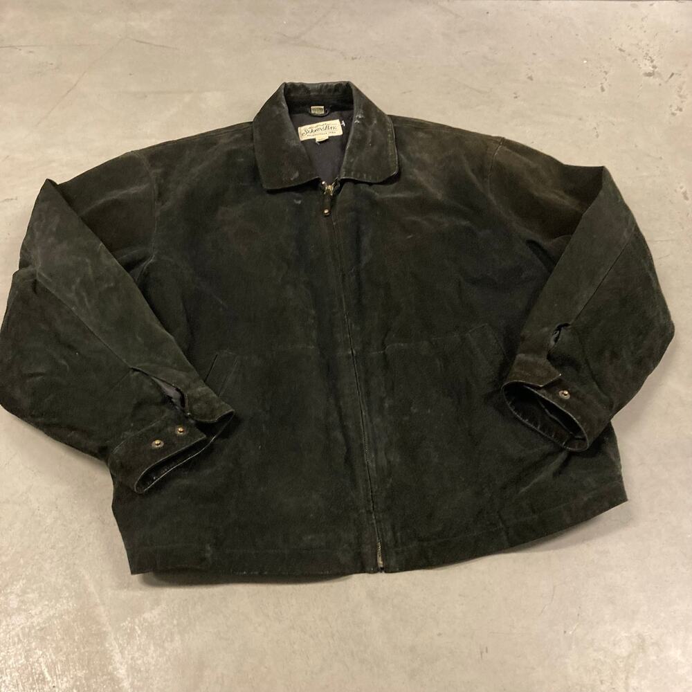 vintage 90s St. John’s bay leather jacket